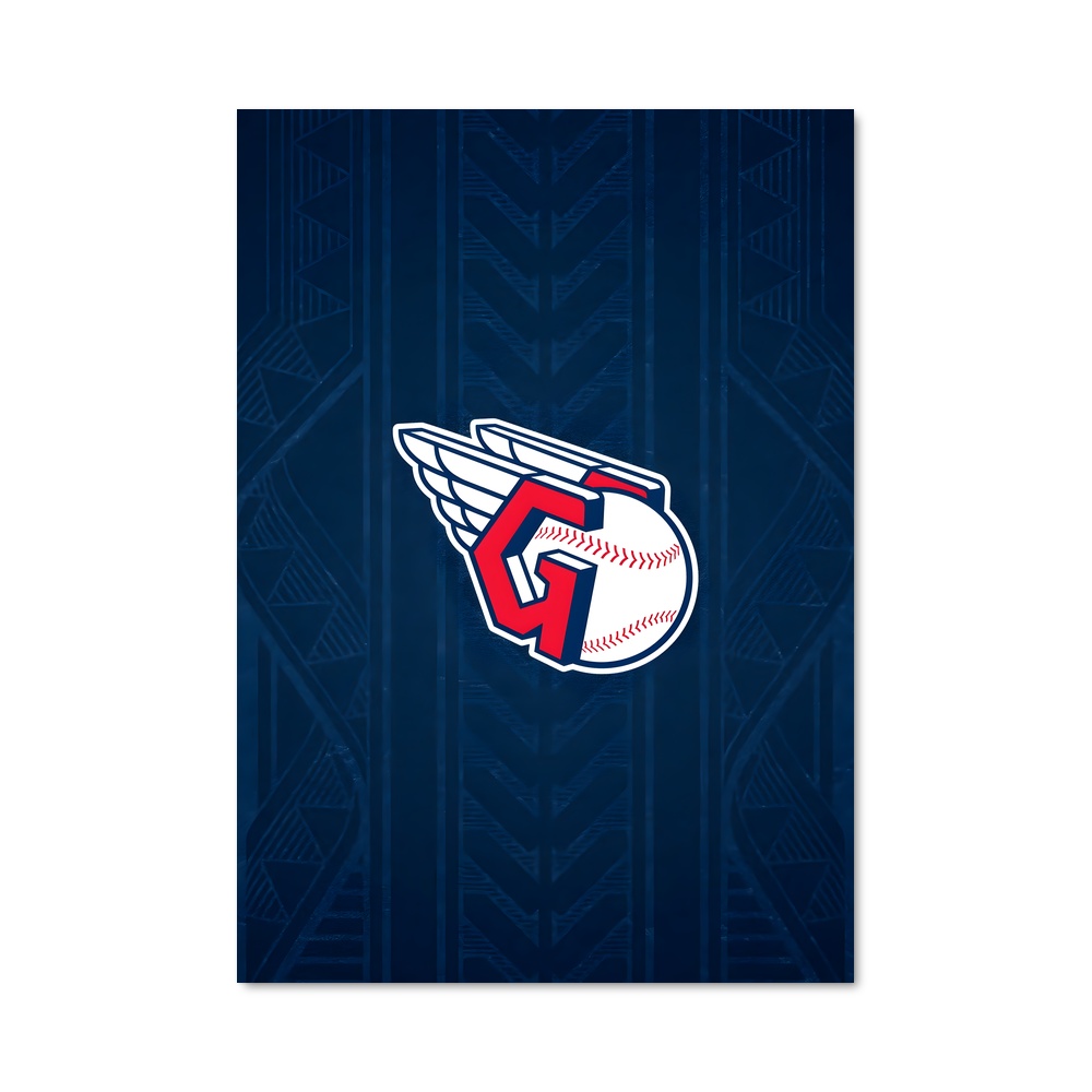 Poster Gardiens de Cleveland – affiche Baseball